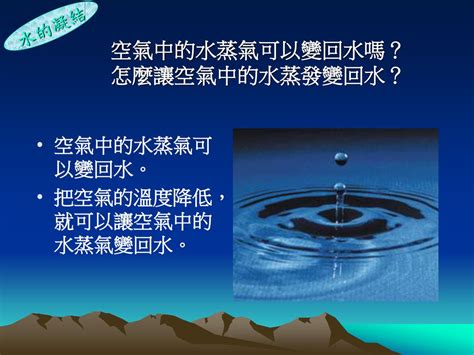 空氣中的水蒸氣